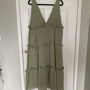 ASOS button maxi dress